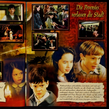 Narnia Panini Sticker Album komplett