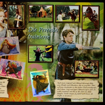 Narnia Panini Sticker Album komplett