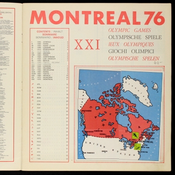 Montreal 76 Panini sticker album complete