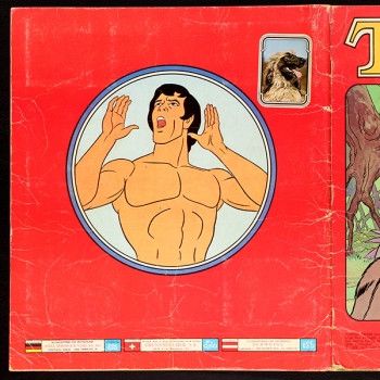 Tarzan Panini Sticker Album komplett