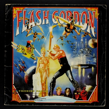 Flash Gordon Panini Sticker Album