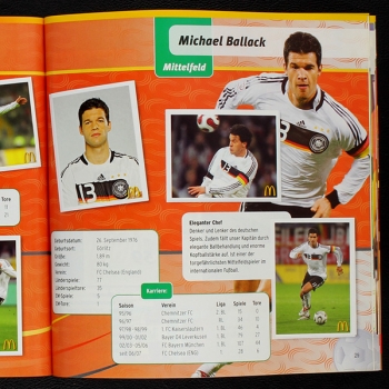 Euro 2008 Panini Sticker Album complete - McDonalds Version