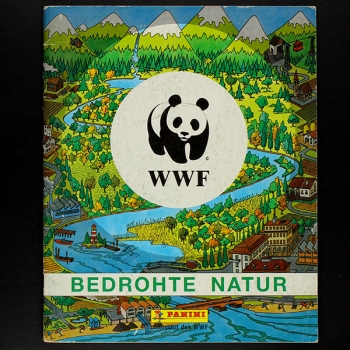 WWF Bedrohte Natur Panini Sticker Album