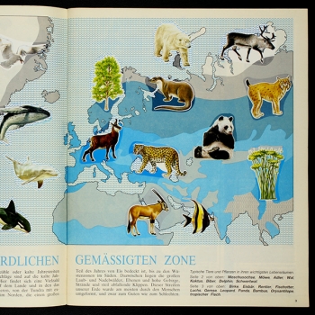 WWF Bedrohte Natur Panini Sticker Album komplett