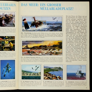 WWF Bedrohte Natur Panini sticker album complete