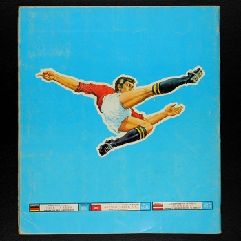 Fußball 79 Panini Sticker Album teilgefüllt