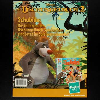 Dschungelbuch 2 Panini Sticker Album komplett