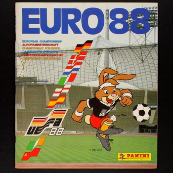 Euro 88 Panini Sticker Album komplett - Top