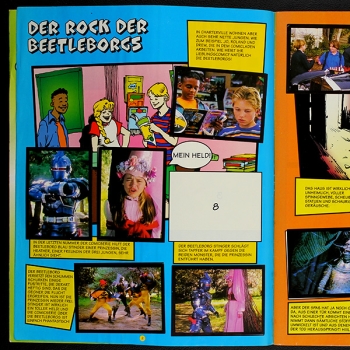 Beetle Borgs DS sticker album - 32