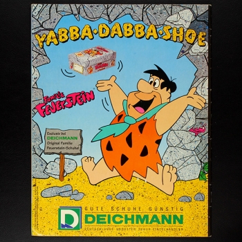 Familie Feuerstein Panini Sticker Album komplett