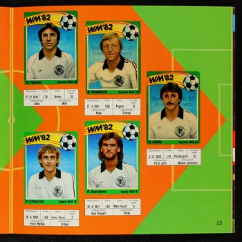 Espana 82 WM Ferrero Sticker Album komplett