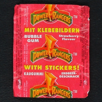 Power Ranger Vidal Bubble Gum - Wrapper