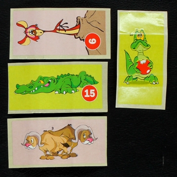 Safari the Game dunkin chewing gum 4 pictures - Bubble Gum