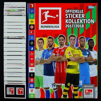 Fußball 2017 Topps sticker album complete