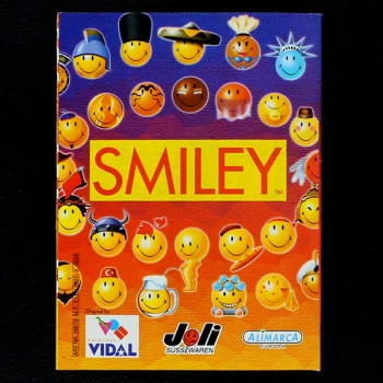 Smiley Vidal Folder + 37 Sticker - Kaugummi Bilder