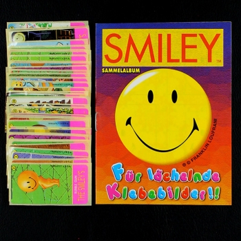 Smiley Vidal Folder + 37 Sticker - Bubble Gum