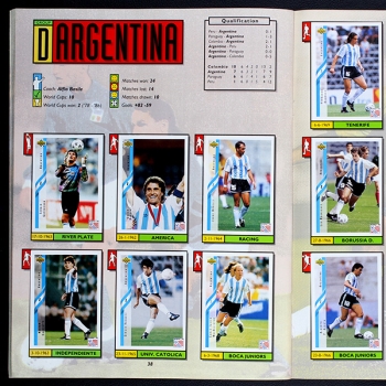 USA 94 Upper Deck sticker album complete