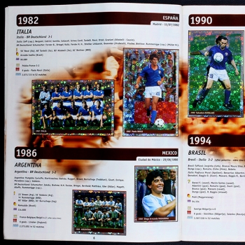 France 98 DS album with stickers -60