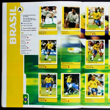 France 98 DS album with stickers -60