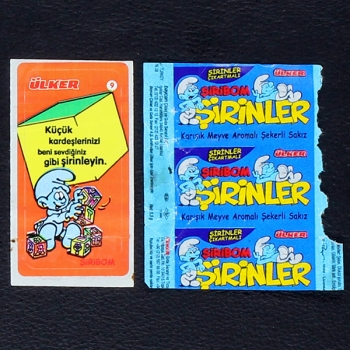 Sirinler Ülker Bubble Gum - Wrapper