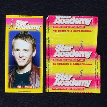 Star Academy Bubble Gum - Wrapper