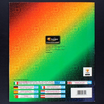 Euro 2004 Panini sticker album complete