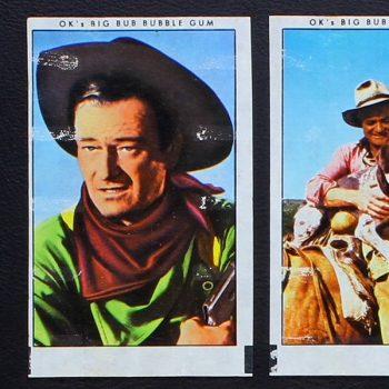 Wild West & Disney 8 chewing gum pictures - Bubble Gum