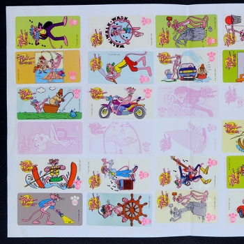 Pink Panther Joli Sticker Folder - Kaugummi Bilder