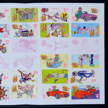 Pink Panther Joli sticker Folder - Bubble Gum