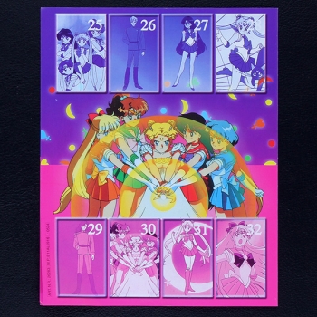 Sailor Moon Vidal empty Folder - Bubble Gum