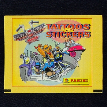 Biker Mice Tattoo 1995 Panini Sticker Tüte