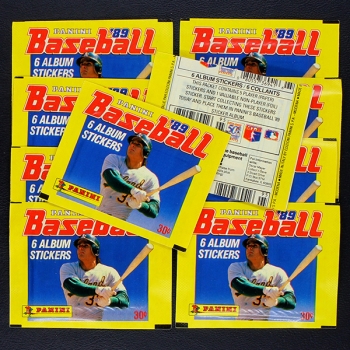 Baseball 89 Panini 10 Sticker Tüten