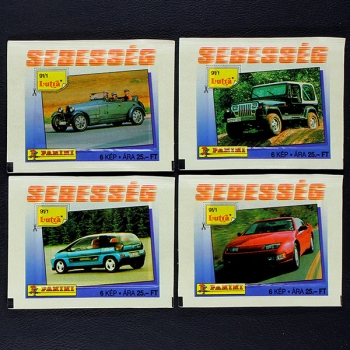 Sebesség Panini sticker bag - 4 versions