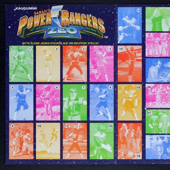 Power Ranger Zeo Kuroczik leeres Folder - Kaugummi Bilder