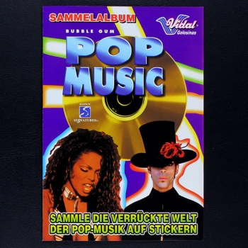 Pop Musik Vidal leeres Folder - Kaugummi Bilder