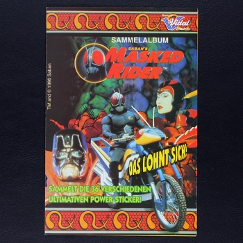 Masked Rider Vidal sticker Folder - Bubble Gum