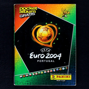 Euro 2004 Panini Sticker Album komplett - Pocket Version