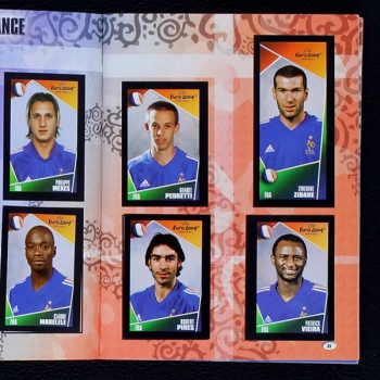 Euro 2004 Panini Sticker Album komplett - Pocket Version