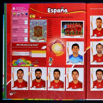 Brasil 2014 Panini Album komplett - Hardcover Version