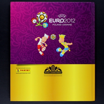 Euro 2012 Panini sticker album complete - Hardcover Version