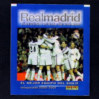 Real Madrid 2000-2001 Panini Sticker Tüte