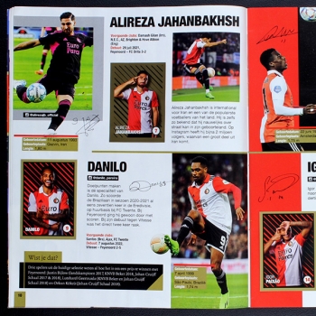 Feyenoord Rotterdam 2022 Panini Album komplett + Sticker Set