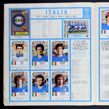 Espana 82 Panini Sticker Album komplett