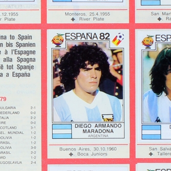 Espana 82 Panini Sticker Album komplett