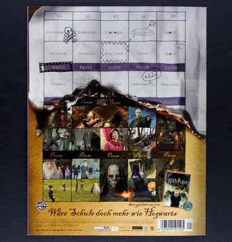 Harry Potter Phönix Panini Sticker Album teilgefüllt - Kopie