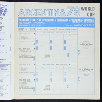 Argentina 78 Panini Sticker fast Leeralbum