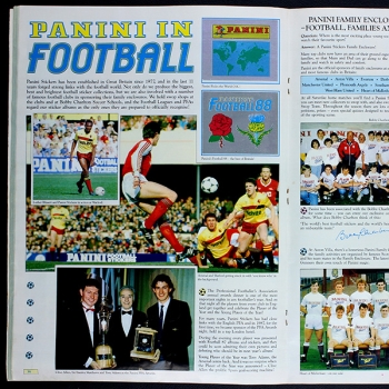 Football 88 Panini sticker album almost complete -4