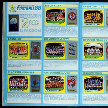 Football 88 Panini sticker album almost complete -4