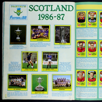 Football 88 Panini sticker album almost complete -4