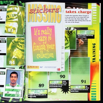 Celtic Bhoys 2001 Panini Sticker fast Leeralbum